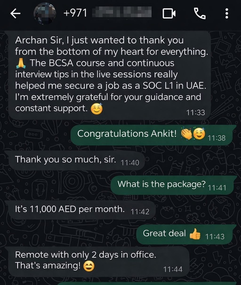 Ankit success screenshot 1